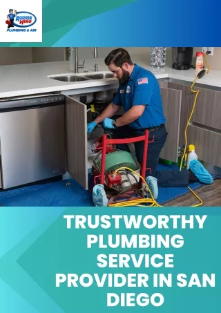 Trustworthy Plumbing Service Provider in San Diego