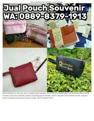 O88ᑫ~83ᜪᑫ~1ᑫ13 (WA) Pouch Kulit Normal Leather Pouch Clutch