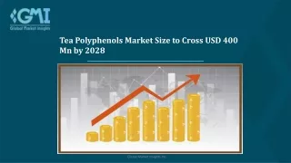 Tea Polyphenols Market share by application, 2022 & 2028