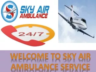 Hi-tech Ventilator from Kozhikode and Gaya by Sky Air Ambulance