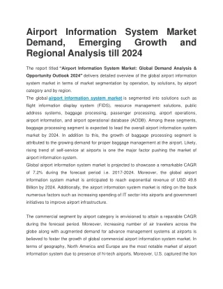 Airport_Information_System_Market
