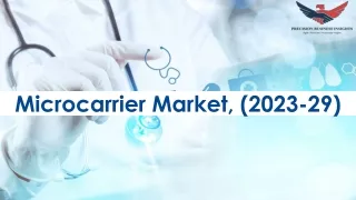 Microcarrier Market Trends and Segments Forecast To 2029