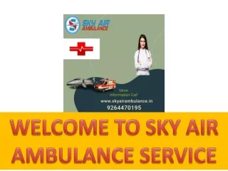 Sky Air Ambulance from Gorakhpur to Delhi- The patient's medical condition