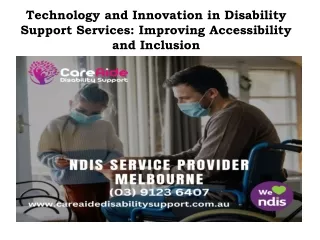 NDIS Provider Melbourne Near Me