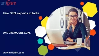 Hire SEO experts in India