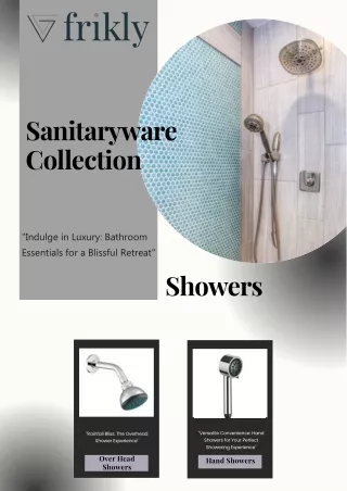 Check Showers Catalogue To Buy Showers Online In India | Frikly.com