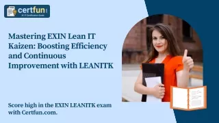 Mastering EXIN Lean IT Kaizen: Boosting Efficiency and Continuous Improvement