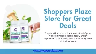 Shoppers Plaza Store for Great Deals