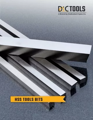 HSS Tool Bits Exporters