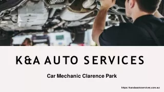 Car Mechanic St Marys | K&A Auto Services in AU