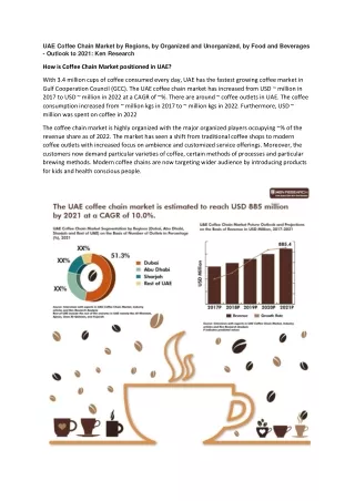Coffee Chain Market positioned in UAE: Ken Research