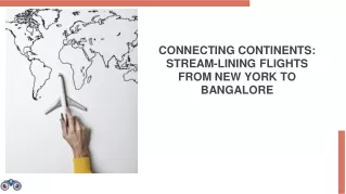 Flights From New York To Bangalore