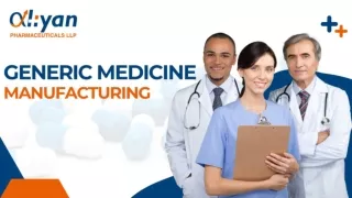 Generic Medicine Manufacturing_July 2023