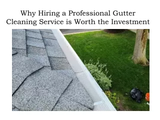 A1 Gutter Cleaning Melbourne - Residential Roof Cleaner