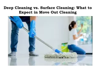 End Of Lease Cleaning Services Melbourne - Move Out Cleaning