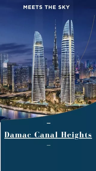 Damac Canal Heights-E-Brochure