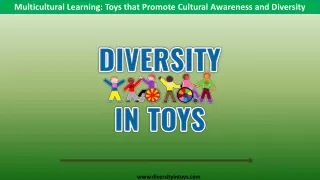 Multicultural Learning Toys that Promote Cultural Awareness and Diversity