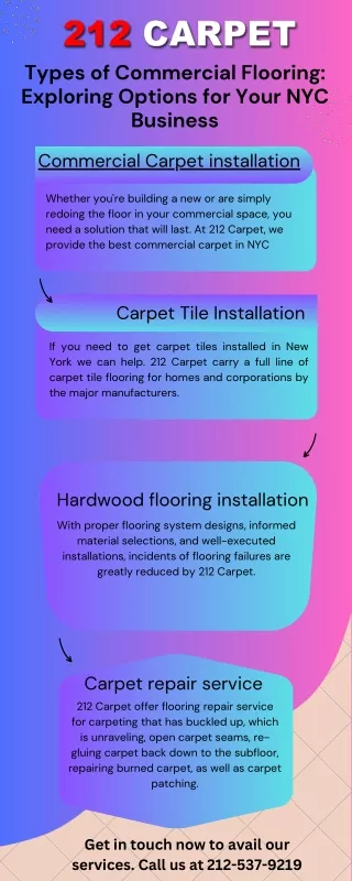 Types of Commercial Flooring Exploring Options for Your NYC Business