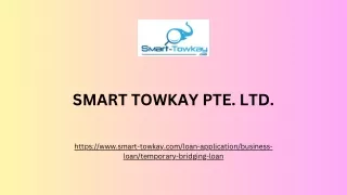 Bridging Loan Comparison | Smart-towkay.com