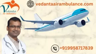 Pick Authentic ICU Setup by Vedanta Air Ambulance Service in Bhubaneswar