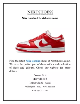 Nike Jordan  Nextshoess.co.nz