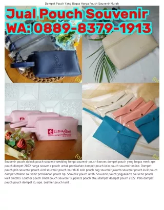 0889·8З79·l9lЗ (WA) Souvenir Pernikahan Pouch Hp Dompet Pouch Dewasa