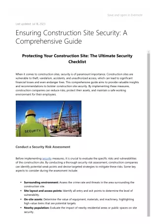 Ensuring Construction Site Security_ A Comprehensive Guide