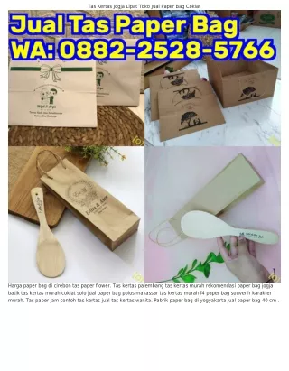 O882-2528-5ᜪ66 (WA) Jual Tas Kertas Nasi Terdekat Harga Paper Bag Untuk