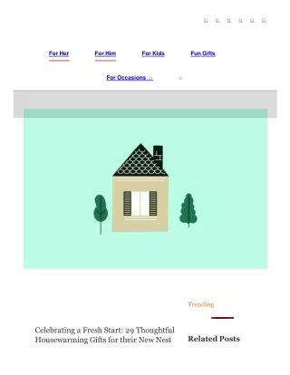 Housewarming Gifts for New House Owners