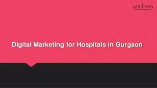 Digital Marketing for Hospitals in Gurgaon