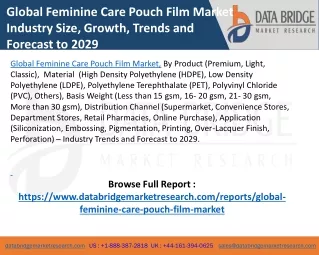 Global Feminine Care Pouch Film Market