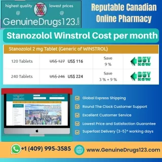 Stanozolol Winstrol Cost per month