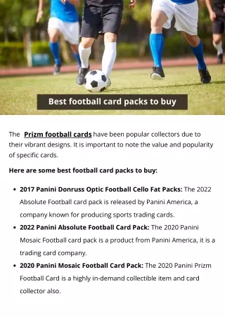 Best Prizm Football Cards