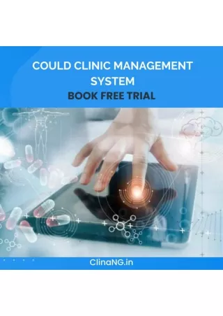 Cloud clinic Management System