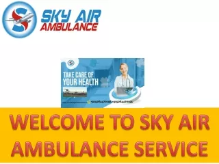 Sky Air Ambulance from Chennai to Delhi - Life-Saving Journeys