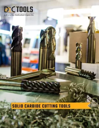 Solid Carbide Cutting Tools Exporter