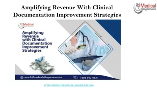 Amplifying Revenue With Clinical Documentation Improvement Strategies