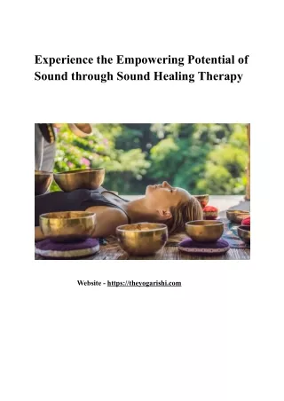 Experience the Empowering Potential of Sound through Sound Healing Therapy.docx