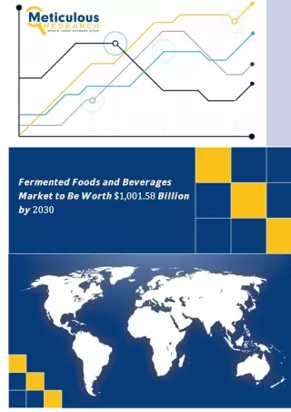 Fermented Foods and Beverages Market to Be Worth $1,001.58 Billion by 2030