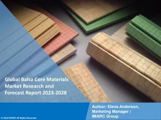 Balsa Core Materials Market Research and Forecast Report 2023-2028