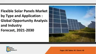 Flexible Solar Panel  Market