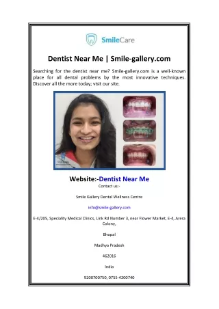 Dentist Near Me Smile-gallery.com