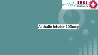 Asthalin Inhaler 100mcg