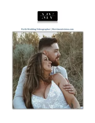 Perth Wedding Videographer | Merrimentvision.com