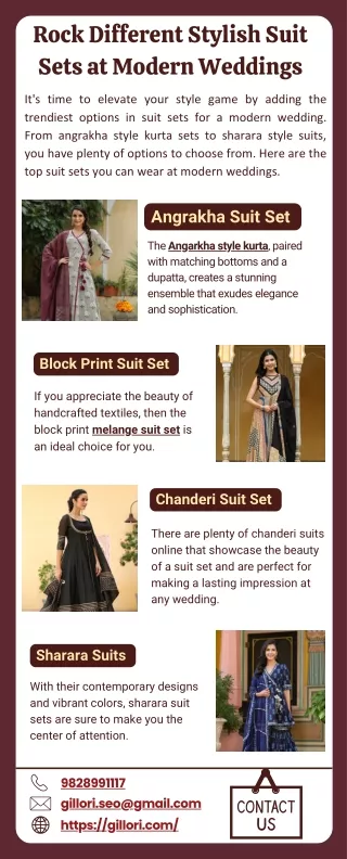 Rock Different Stylish Suit Sets at Modern Weddings