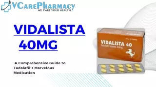 Vidalista 40 Unlock Your Full Potential in the Bedroom – Buy Now