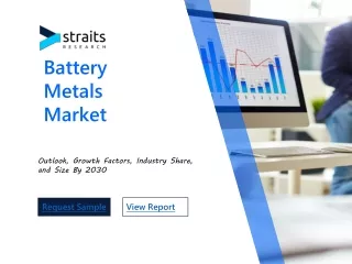 Battery Metals Market Size, Share and Forecast to 2023