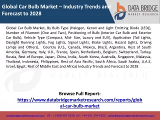 Global Car Bulb Market