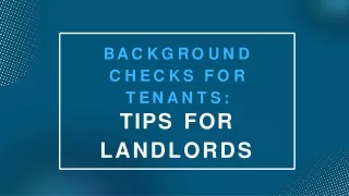 Get the Info You Need: Tips for Running Tenant Background Checks