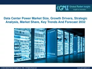 Data Center Power Market Size, Growth Drivers, Strategic Analysis, Market Share,